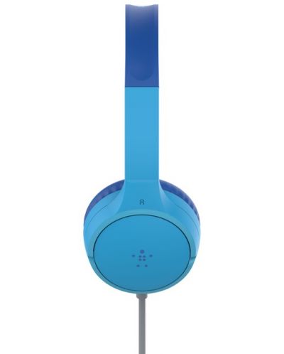 Căști pentru copii cu microfon Belkin - SoundForm Mini, albastru - 3