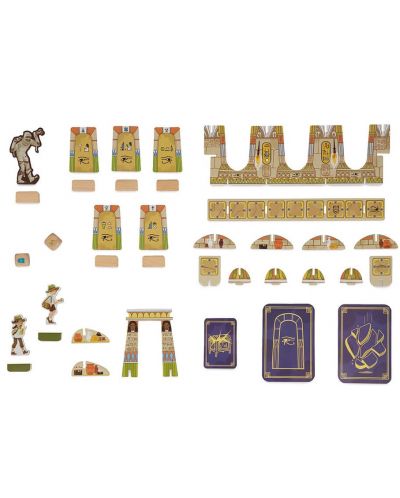 Joc pentru copii Janod - Comorile din piramidele egiptene - 4