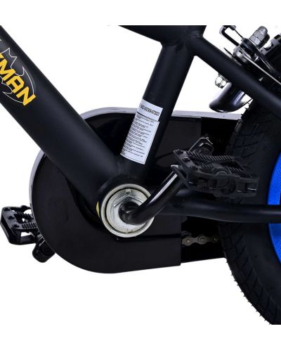 Bicicletă pentru copii cu roți auxiliare  E&L cycles - Batman, 12'' - 10