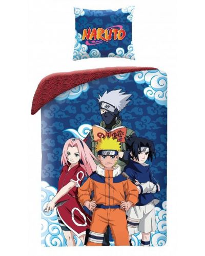 Set lenjerie de pat pentru copii Uwear - Naruto - 1