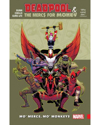 Deadpool & The Mercs for Money, Volume 1: Mo' Mercs, Mo' Monkeys - 1