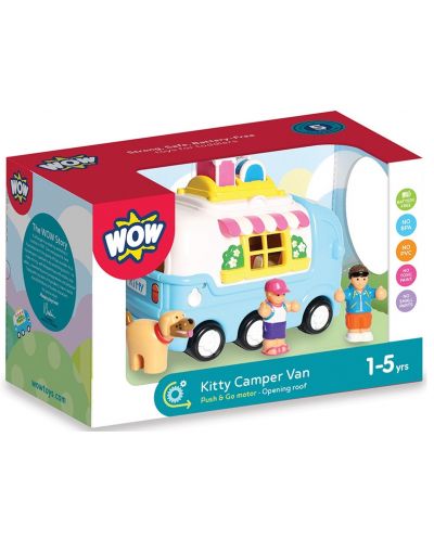 Jucarie pentru copii WOW Toys - Camperul lui Kitty - 3