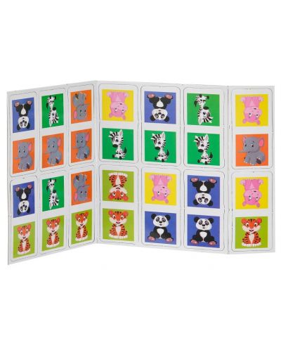 Domino pentru copii GT - Cu 28 de imagini color - 2