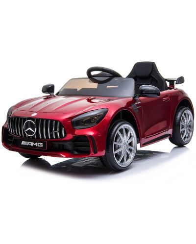 Masina cu acumulator pentru copii KikkaBoo - Mercedes Benz GT R, roșu - 1