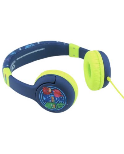 Căști pentru copii OTL Technologies - PJ Masks!, albastru/verde - 3