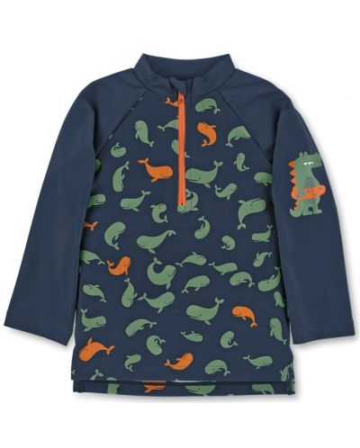 Bluză pentru copii anti-UV UPF50+ Sterntaler - La rechini, 98/104 cm, 2-4 ani - 1