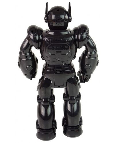 Robot pentru copii Sonne - Exon, cu sunete și lumini, negru - 4
