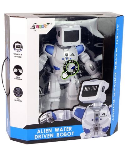 Robot pentru copii Sonne - Reflector, alb - 6