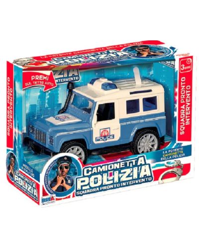 Jucărie RS Toys - Jeep de poliție cu sunet și lumini - 1