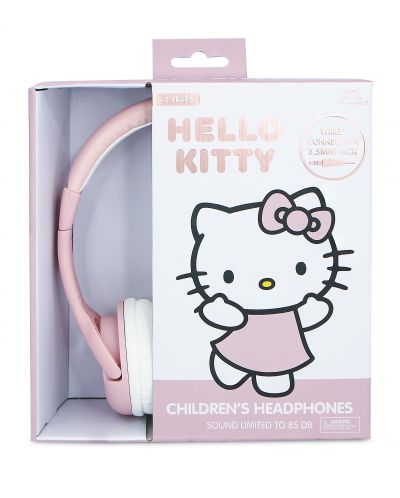 Căști pentru copii OTL Technologies - Hello Kitty, Rose Gold - 3