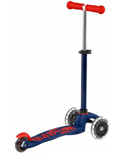 Scooter pentru copii Micro - Mini Deluxe LED, Navy Blue - 5