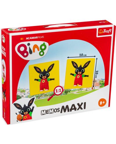 Joc de memorie pentru copii Memos Maxi - Bing - 1