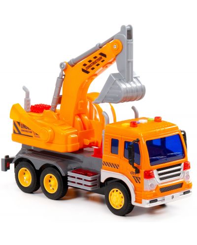 Jucărie pentru copii Polesie Toys - Camion cu buldozer - 3