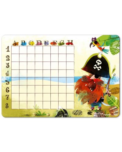 Joc de memorie pentru copii Janod - Lupta de pe mare cu piratii - 5