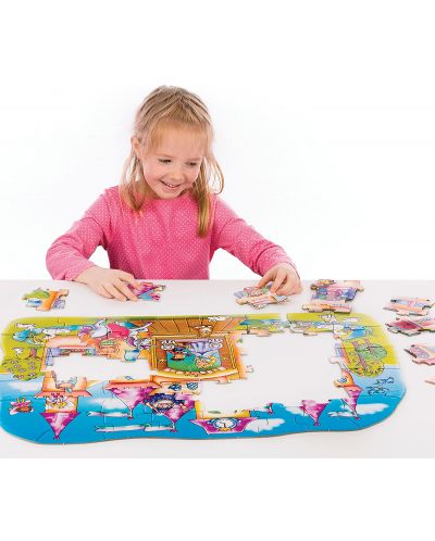 Puzzle pentru copii Orchard Toys - Caste magic, 40 piese - 3