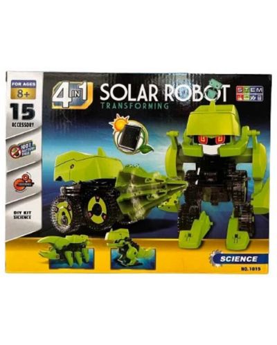 Robot solar pentru copii 4 în 1 Guga STEAM - Dinozaur - 7