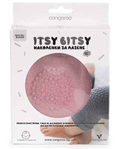Genunchiere pentru Bebelusi Cangaroo - Itsy Bitsy, roz - 3