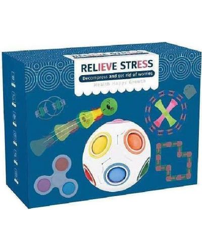 Set antistres pentru copii Raya Toys - Fidget Relieve Stress - 1
