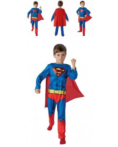 Costum de carnaval pentru copii Rubies - Superman, marimea S - 2