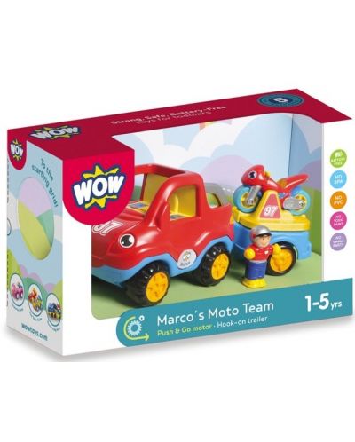 Jucarie pentru copii WOW Toys - Vehiculele lui Marco - 2