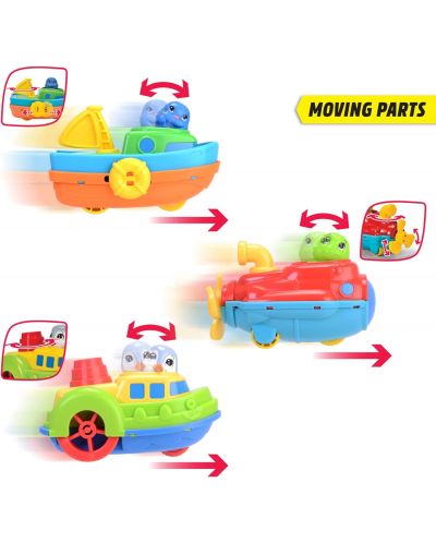 O jucărie de copii Simba Toys ABC - Barcă cu figurină, sortiment - 4