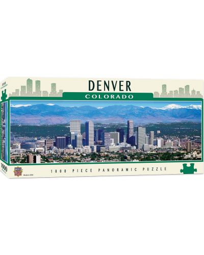 Puzzle panoramic Master Pieces de 1000 piese - Denver, Colorado - 1
