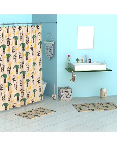 Perie de toaletă pentru copii Inter Ceramic - Monkey, 9.8 x 38.5 cm - 2