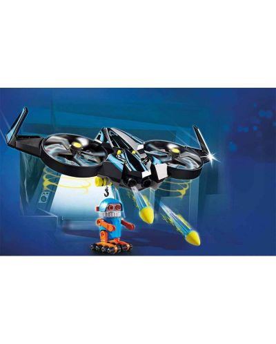 Constructor pentru copii Playmobil -  Robot cu drona - 4