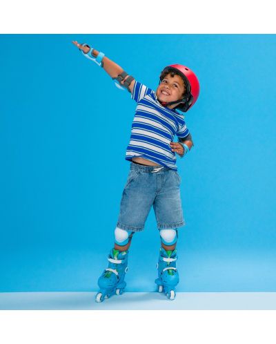 Patine cu rotile pentru copii Yvolution - Twista Skates, marimea - 23-28, albastru - 7