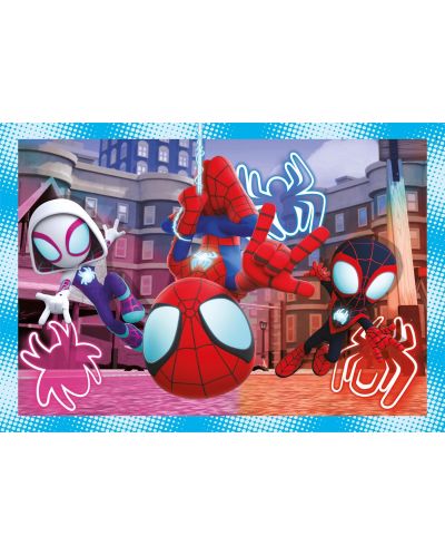 Puzzle pentru copii Clementoni 4 în 1 - Spidey și prietenii săi minunați - 5