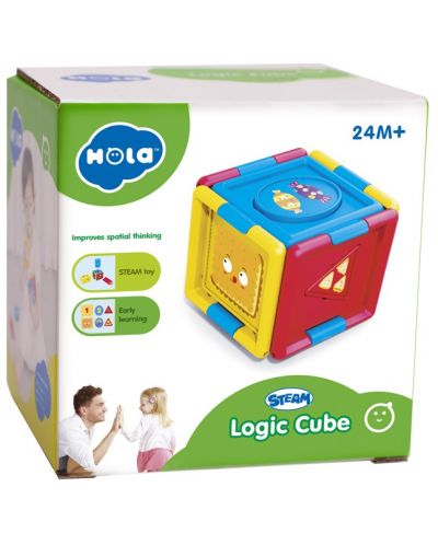 Cub logic pentru copii Hola Toys - 2