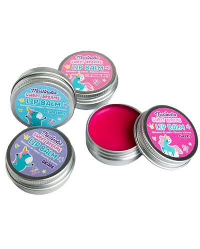 Balsam de buze pentru copii in cutie Martinelia Little Unicorn - Sweet dreams, Sortiment - 1