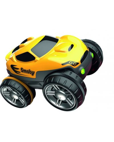 Jucărie pentru copii Smoby - Mașină de curse Flextreme, galbenă - 1