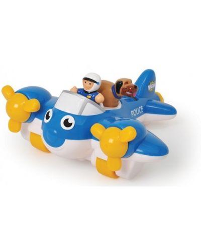 Jucarie pentru copii Wow Toys Emergency - Pete, avionul politiei - 1