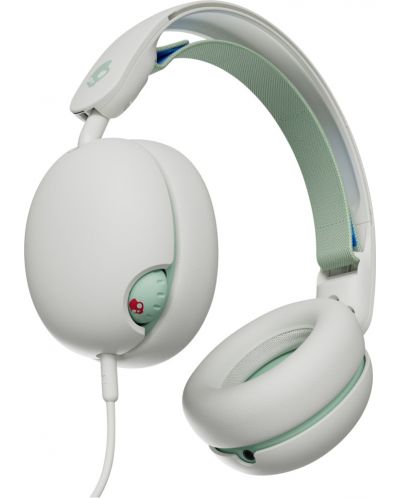 Căști pentru copii Skullcandy - Grom, Bone/Seafoam - 2