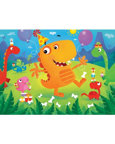 Puzzle pentru copii Master Pieces de 24 piese - Dino party - 2