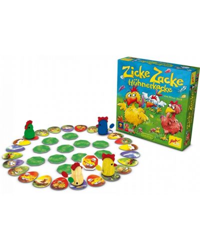 Joc de societate pentru copii Simba Toys - Pasari Zicke Zacke - 2