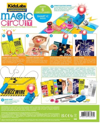 Set educațional 4M Kidz Labs - Jocuri științifice, cod Morse