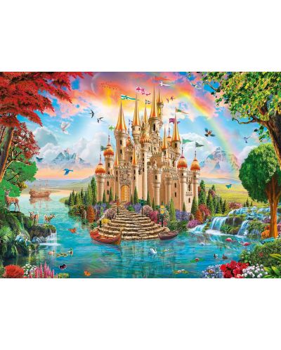 Puzzle pentru copii Ravensburger  din 100 XXL piese - Un castel de poveste - 2