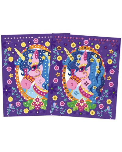 Mozaic pentru copii Janod - Ponei si unicorni - 2