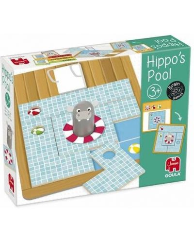 Joc pentru copii Goula - Hippo în piscină - 1
