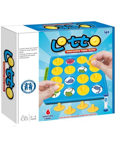 Joc de memorie pentru copii Kingso - Loto - 1