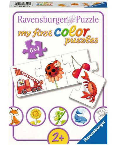 Puzzle pentru copii Ravensburger de 24 piese - My first puzzle - 1