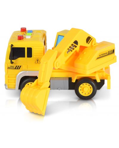 Jucărie pentru copii Moni Toys - Camion cu cupă, sunet și lumină, 1:20 - 4