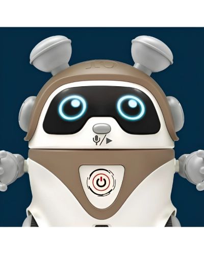 Robot pentru copii Sonne - Chappie, cu inregistrare sunet, maro - 2