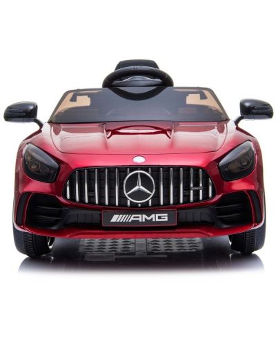 Masina cu acumulator pentru copii KikkaBoo - Mercedes Benz GT R, roșu - 4