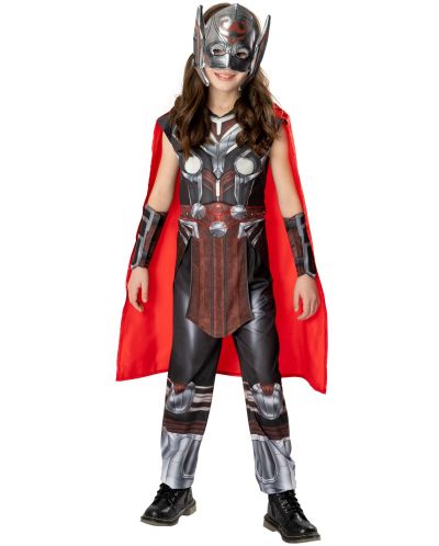 Costum de carnaval pentru copii Rubies - Mighty Thor, 9-10 ani, pentru o fată - 1
