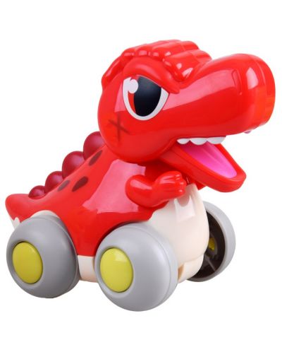 Jucărie pentru copii Hola Toys - Dinozaurul rapid, roșu - 1