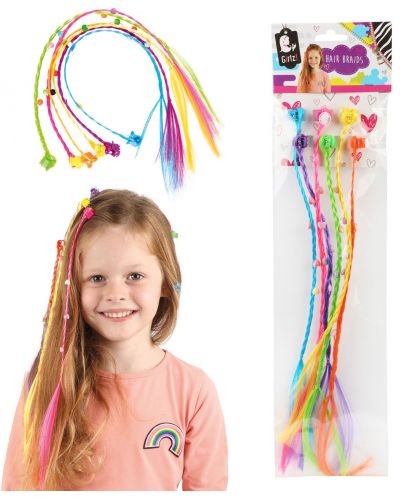 Ttoys Kids Accesorii de păr colorate pentru copii - cu ac de păr, 6 bucăți - 3