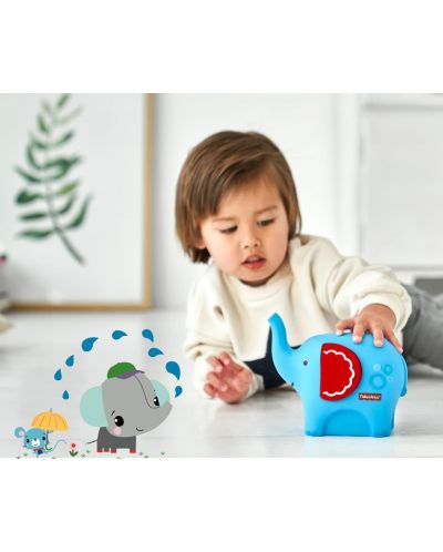 Lampa LED pentru copii Fisher Price - Elefant - 5